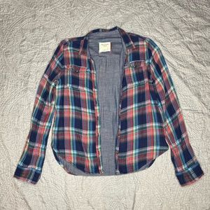 abercrombie and fitch flannel